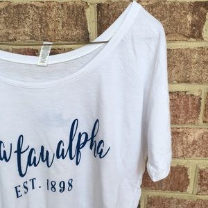 Zta zeta tau alpha flowy shirt